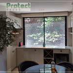 Instalação de Rede de Proteção em janelas com floreiras malha 5 x 5 Indicado para todos.
